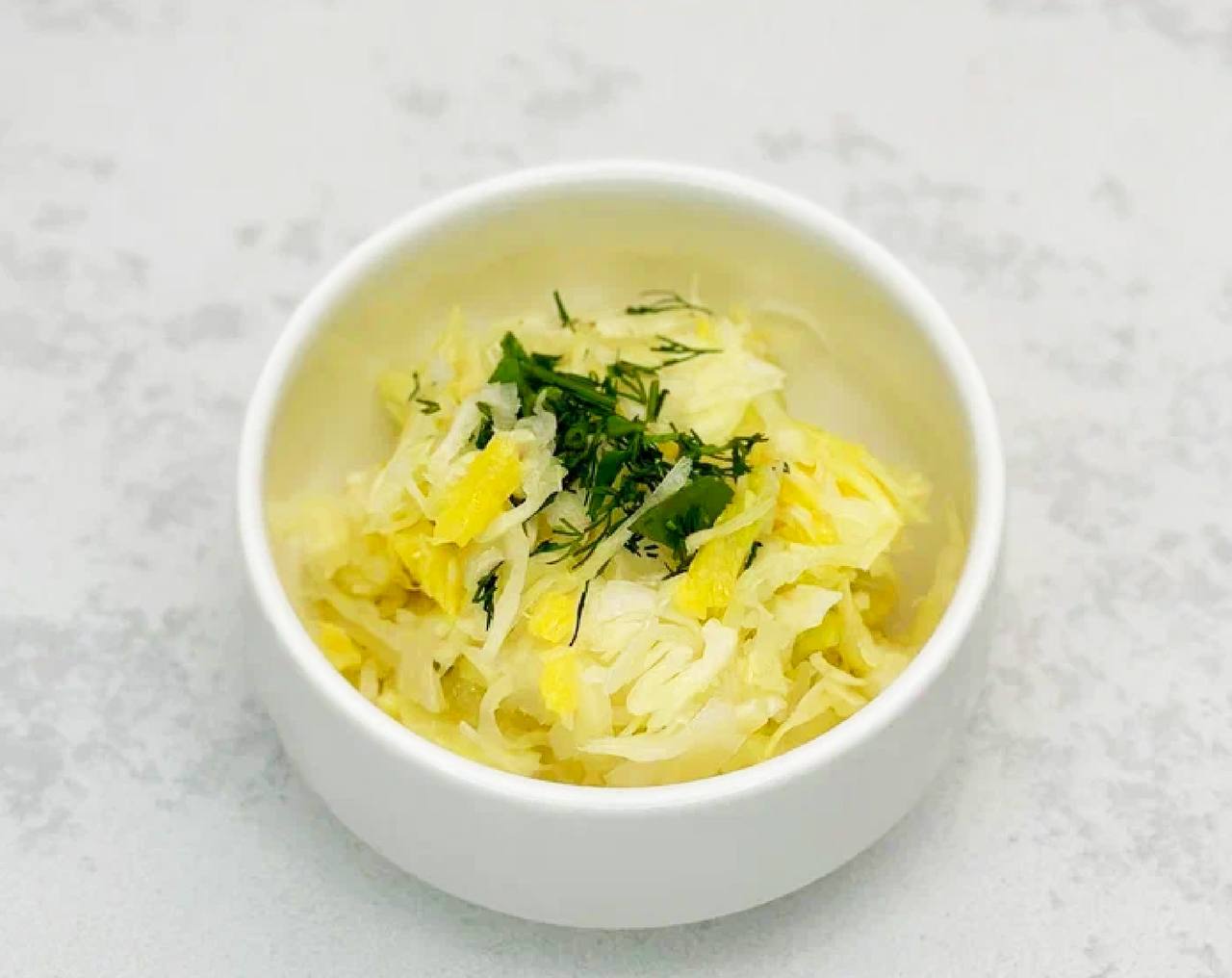 Салат Капуста с апельсином